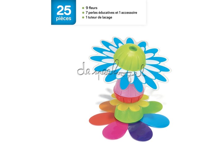 BL280 Set Creatif - Fleurs Et Perles Educatives - 25st