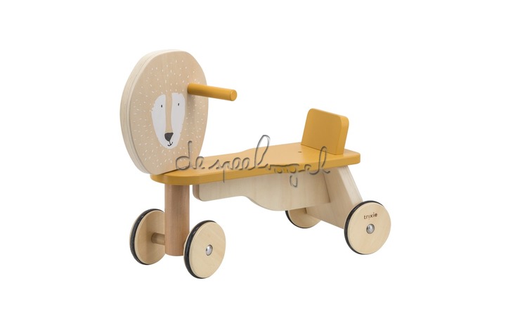 36827 Wooden bicycle 4 wheels - Mr. Lion