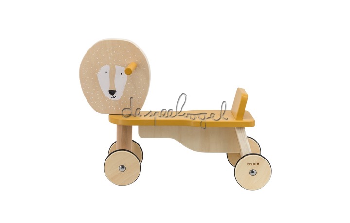 36827 Wooden bicycle 4 wheels - Mr. Lion