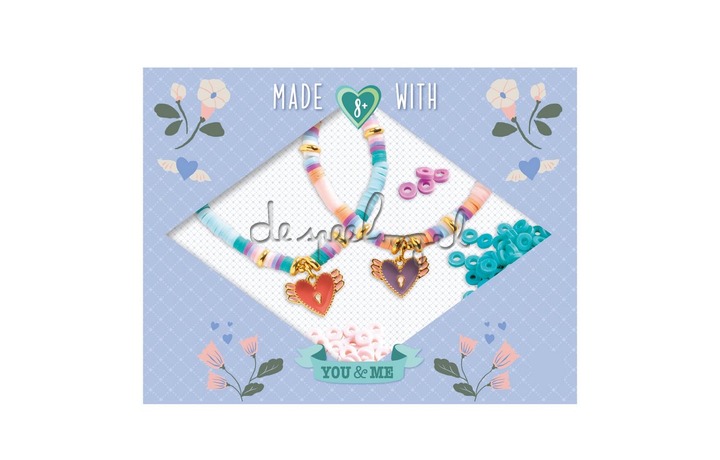 DJ00015 You and Me Bijoux Duo - Heishi Cœurs DJ00015 You and Me Bijoux Duo - Heishi Cœurs