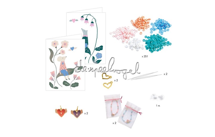 DJ00015 You and Me Bijoux Duo - Heishi Cœurs DJ00015 You and Me Bijoux Duo - Heishi Cœurs