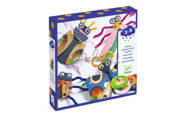 DJ08982 Bèbêtes en fils chenilles DJ08982 Bèbêtes en fils chenilles