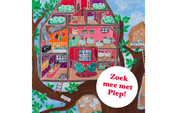 Grote verstoppertjesboek van Piep / Thaïs Vanderheyden Grote verstoppertjesboek van Piep / Thaïs Vanderheyden