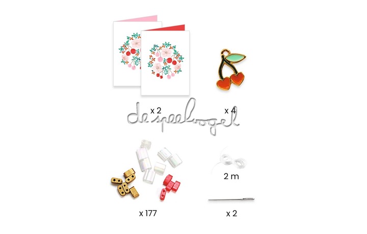 DJ00017 You and Me Bijoux Duo - Tila et Cerises DJ00017 You and Me Bijoux Duo - Tila et Cerises