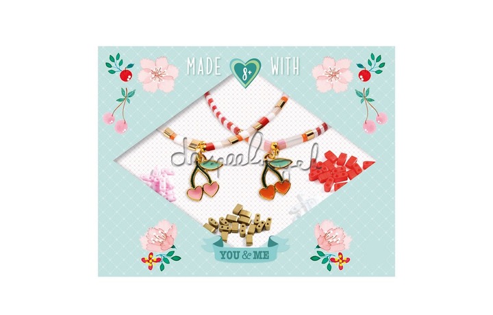 DJ00017 You and Me Bijoux Duo - Tila et Cerises DJ00017 You and Me Bijoux Duo - Tila et Cerises