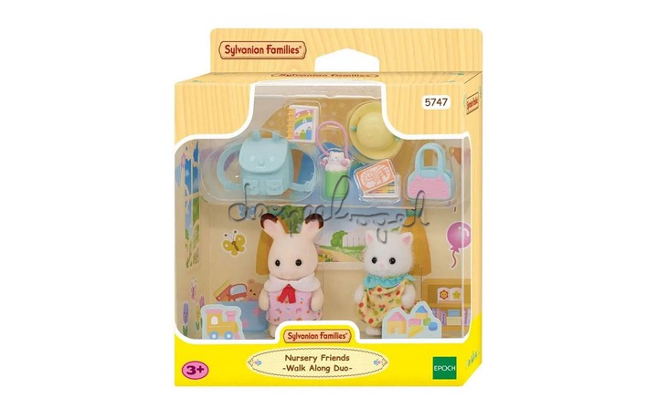 5747 Sylvanian duo peutervriendjes- samen wandelen 5747 Sylvanian duo peutervriendjes- samen wandelen
