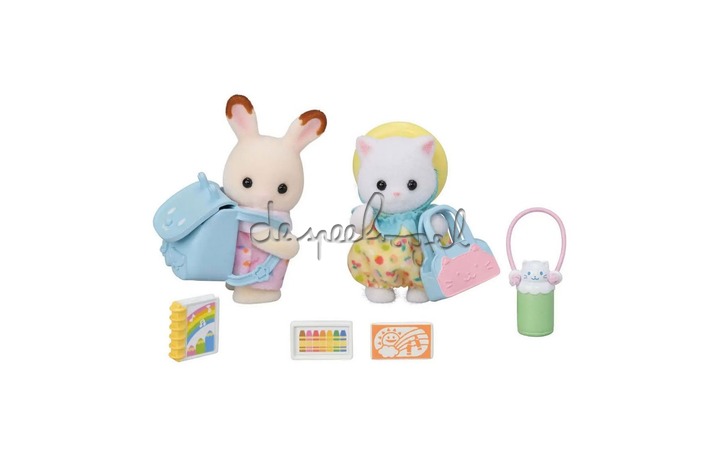 5747 Sylvanian duo peutervriendjes- samen wandelen 5747 Sylvanian duo peutervriendjes- samen wandelen