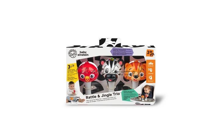 12359 Rattle & Jingle Trio Take-Along Toy Rattle Set 12359 Rattle & Jingle Trio Take-Along Toy Rattle Set