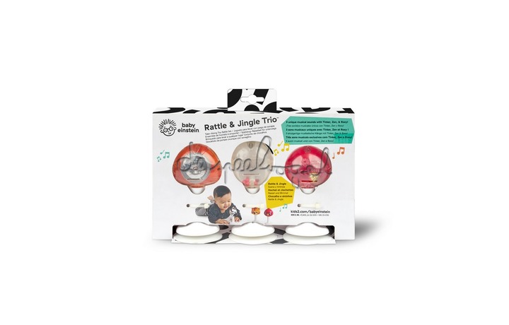 12359 Rattle & Jingle Trio Take-Along Toy Rattle Set 12359 Rattle & Jingle Trio Take-Along Toy Rattle Set