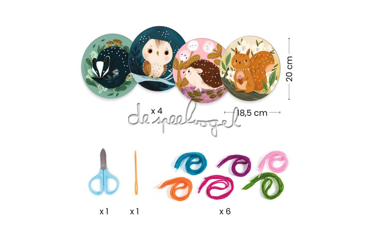 DJ00078 Rijgkoord - Petit pas avec du fil DJ00078 Rijgkoord - Petit pas avec du fil