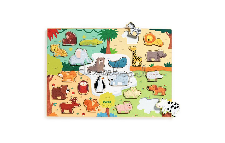 DJ01830 Inlegpuzzel Animo 22st - FSC 100% DJ01830 Inlegpuzzel Animo 22st - FSC 100%