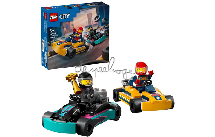 Lego 60400 City Vehicles Go-Karts En Racers Lego 60400 City Vehicles Go-Karts En Racers