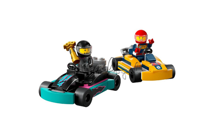 Lego 60400 City Vehicles Go-Karts En Racers Lego 60400 City Vehicles Go-Karts En Racers