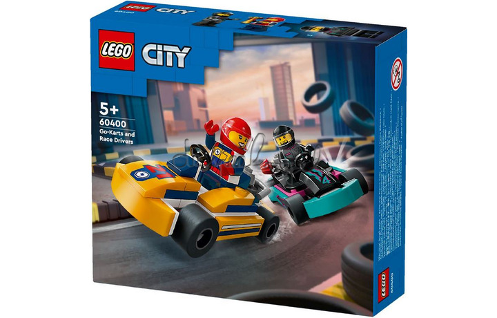 Lego 60400 City Vehicles Go-Karts En Racers Lego 60400 City Vehicles Go-Karts En Racers