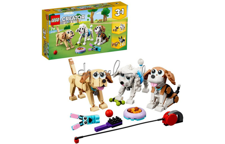 Lego 31137 Creator Schattige Honden  Lego 31137 Creator Schattige Honden