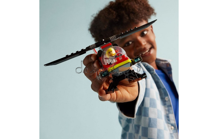 Lego 60411 City Fire Brandweerhelikopter Lego 60411 City Fire Brandweerhelikopter