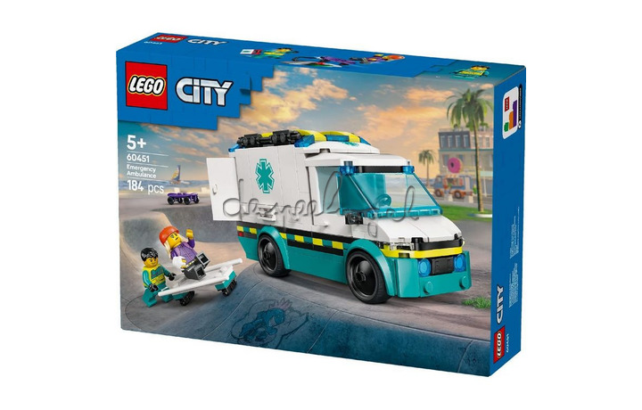 Lego 60451 City Great Vehicles Ambulance Lego 60451 City Great Vehicles Ambulance