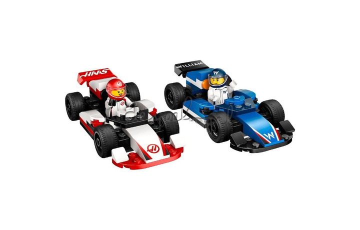 Lego 60464 City F1 Williams En Haas F1 Racewagens Lego 60464 City F1 Williams En Haas F1 Racewagens