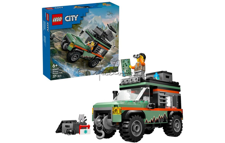 Lego 60447 City Great Vehicles 4x4 Wagen Bergen Lego 60447 City Great Vehicles 4x4 Wagen Bergen