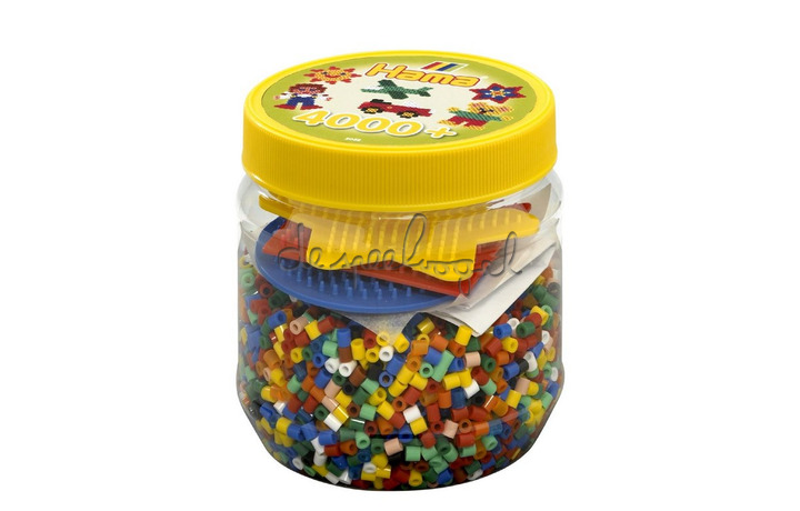 644087 Hama 2052 Tub 4000 Beads Uni 644087 Hama 2052 Tub 4000 Beads Uni