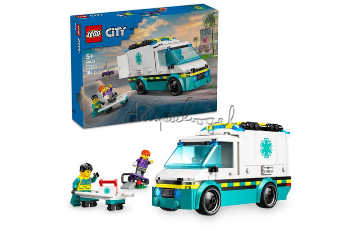 Lego 60451 City Great Vehicles Ambulance Lego 60451 City Great Vehicles Ambulance