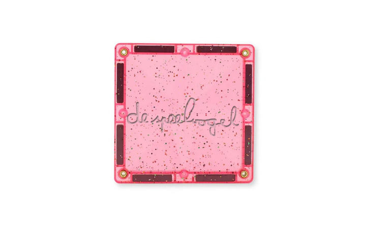 1029 Cleverclixx Glitter Tiles Pack Transparent Pink 1029 Cleverclixx Glitter Tiles Pack Transparent Pink