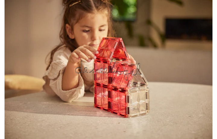 1029 Cleverclixx Glitter Tiles Pack Transparent Pink 1029 Cleverclixx Glitter Tiles Pack Transparent Pink