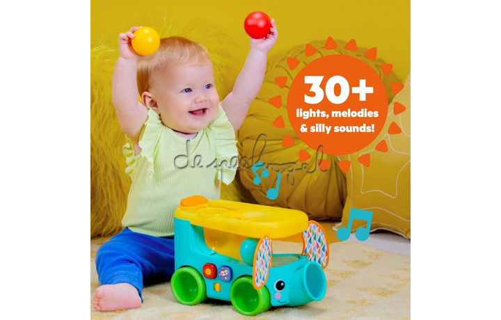 16827 Pop & Roll Safari Bus Ball Play Toy 16827 Pop & Roll Safari Bus Ball Play Toy