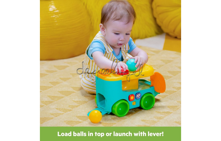 16827 Pop & Roll Safari Bus Ball Play Toy 16827 Pop & Roll Safari Bus Ball Play Toy