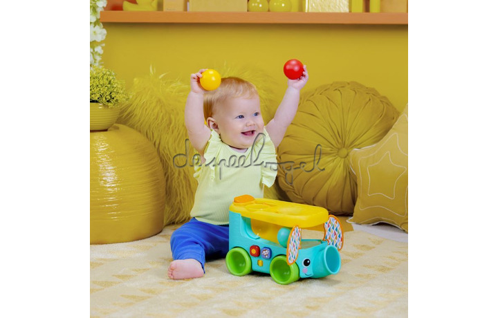 16827 Pop & Roll Safari Bus Ball Play Toy 16827 Pop & Roll Safari Bus Ball Play Toy