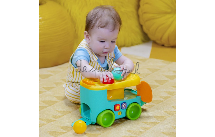 16827 Pop & Roll Safari Bus Ball Play Toy 16827 Pop & Roll Safari Bus Ball Play Toy