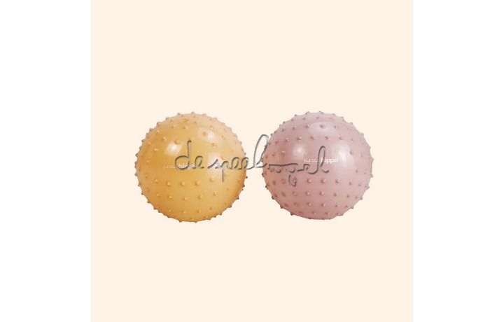 Set van 2 SENSORY BALLS / ROZEBRUIN & ROODBRUIN diam.15cm Set van 2 SENSORY BALLS / ROZEBRUIN & ROODBRUIN diam.15cm
