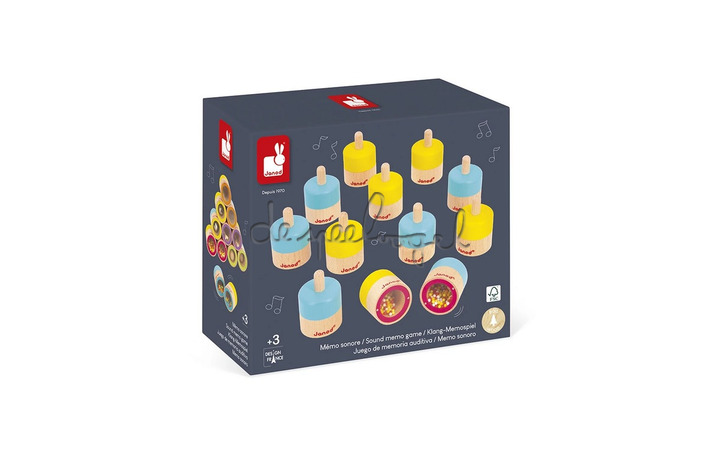 J05309 Sensorisch - Geluid Geheugenspel J05309 Sensorisch - Geluid Geheugenspel