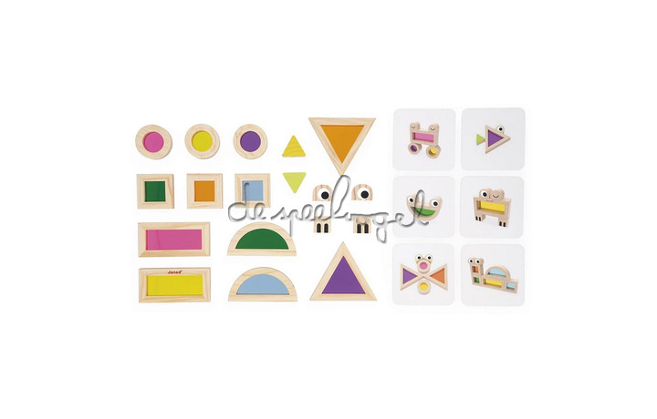 J05306 Sensorisch - Doorschijnende Blokken J05306 Sensorisch - Doorschijnende Blokken