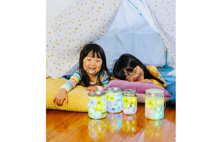 Glopals Light up cubes - 4st Lumi -purple Glopals Light up cubes - 4st Lumi -purple