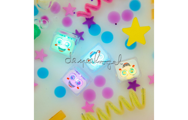 Glopals Light up cubes - 4st Lumi -purple Glopals Light up cubes - 4st Lumi -purple