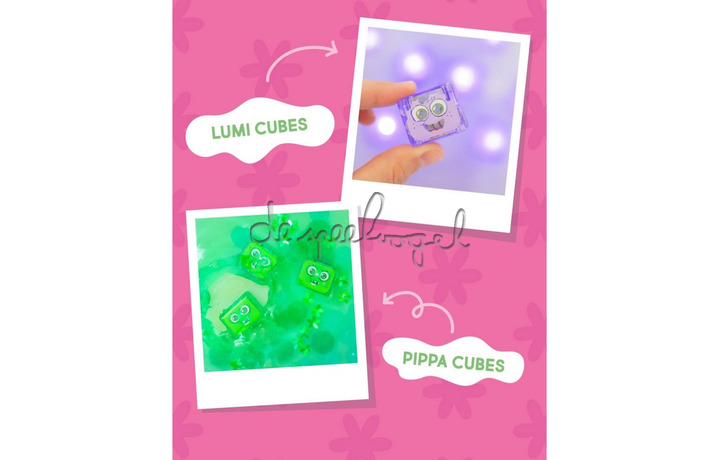 Glopals Light up cubes - 4st Lumi -purple Glopals Light up cubes - 4st Lumi -purple