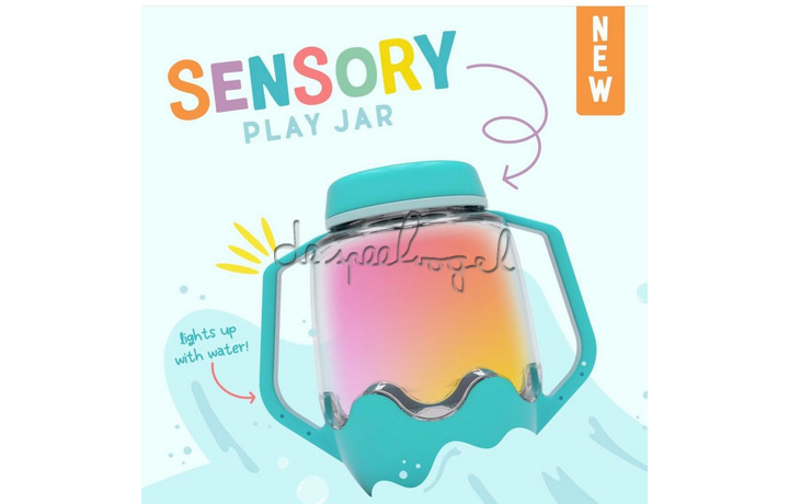 Sensory play cup blue Sensory play cup blue