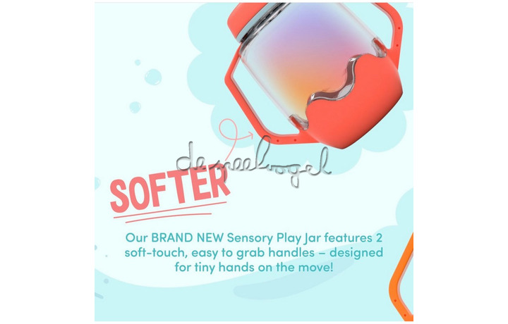 Sensory play cup coral Sensory play cup coral