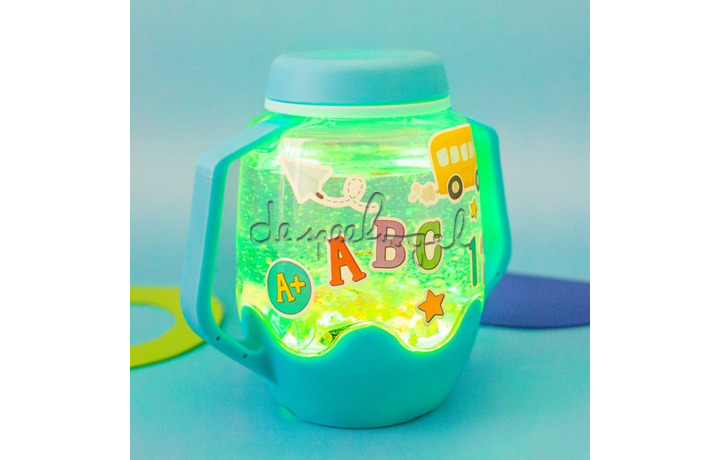 Glopals DIY Jarset blue ABC Glopals DIY Jarset blue ABC