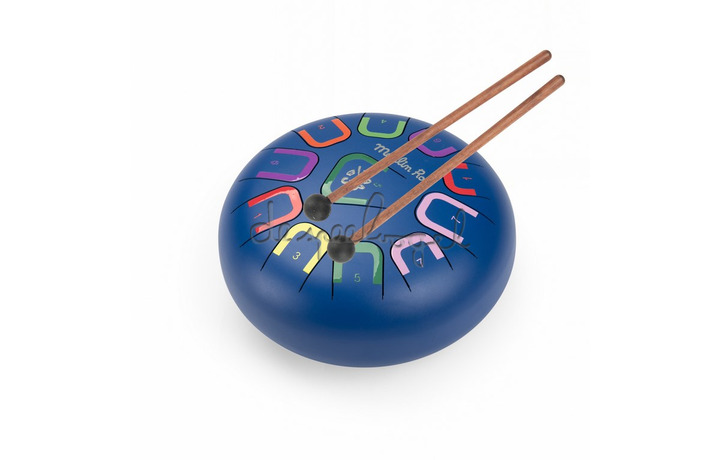 684088 Tongtrommel Groot Puce & Pilou - lichtblauw 684088 Tongtrommel Groot Puce & Pilou - lichtblauw