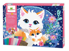 45601 7071 Stick & Fun - Mozaïek XL - Schattige dieren 7071a1.jpg