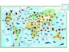 18206 DJ07420 Dieren van de wereld 100 st + boek  DJ07420.jpg