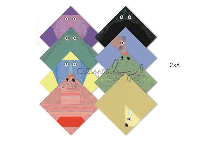 DJ08777 Origami - Les animaux polaires  DJ08777 Origami - Les animaux polaires