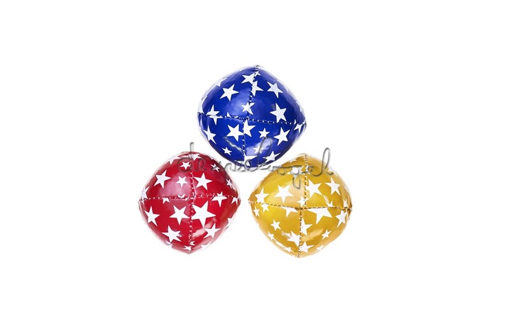 515773 Acrobat Jongleerballen Junior 3st (80g.) blauw, rood en geel 515773 Acrobat Jongleerballen Junior 3st (80g.) blauw, rood en geel