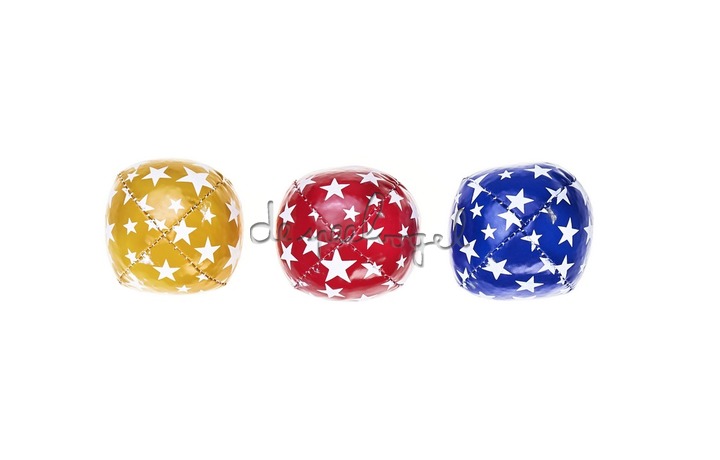 515773 Acrobat Jongleerballen Junior 3st (80g.) blauw, rood en geel 515773 Acrobat Jongleerballen Junior 3st (80g.) blauw, rood en geel