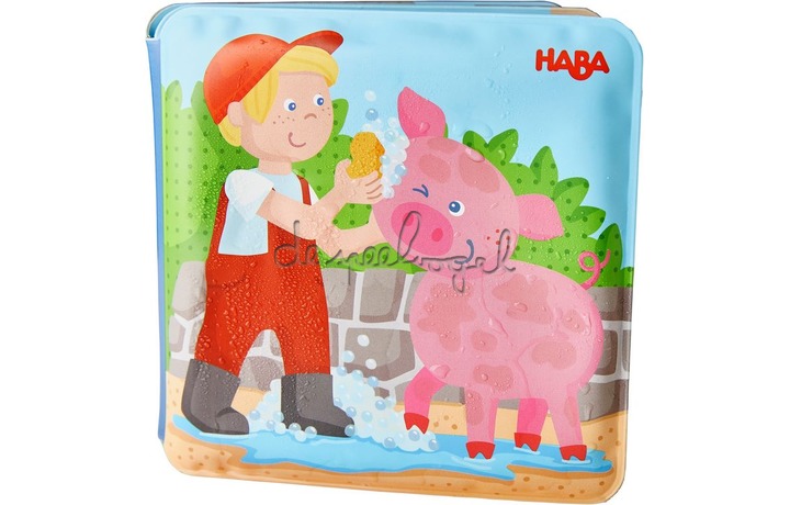 304707 Badboek Wasdag bij Varkentje & Koe