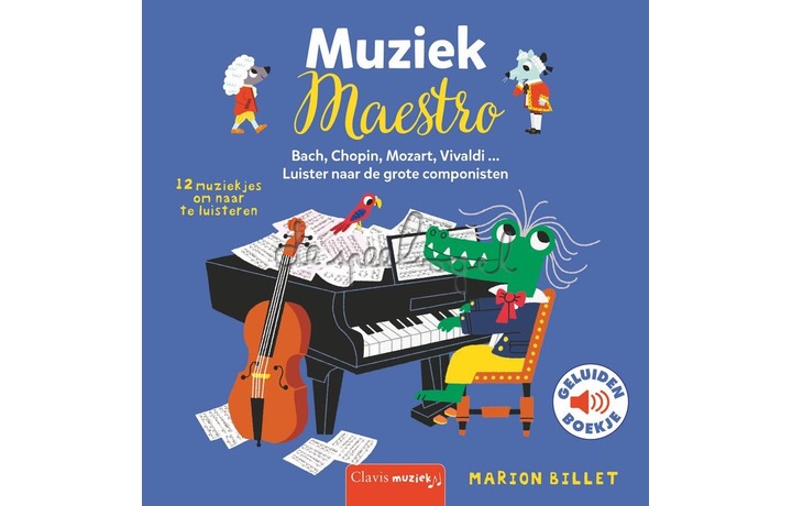 Muziek Maestro (Geluidenboek) / Billet