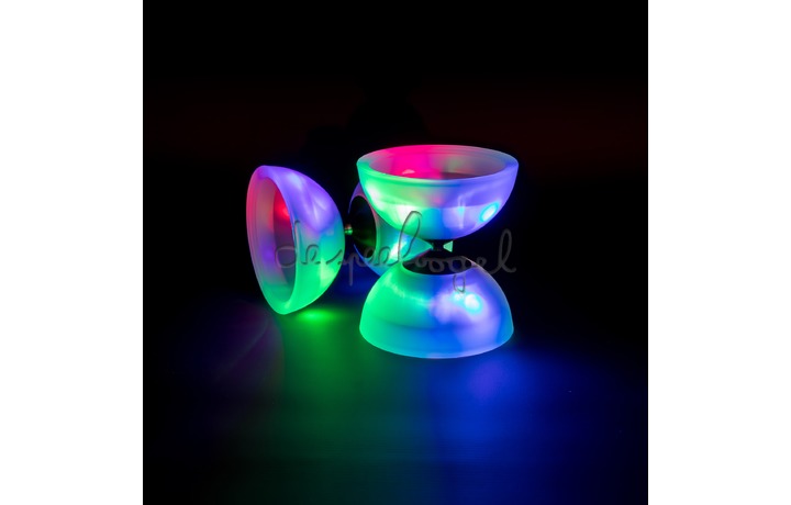 Beschuldiging Rommelig mechanisch 3022.55 Diabolo spinner met LED licht van het merk Circus jojo bij De  Speelvogel