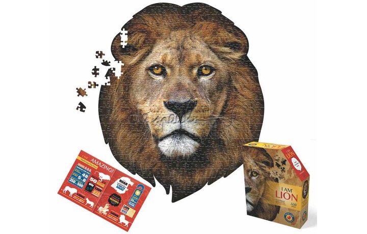 5123001 I Am Puzzle Poster Size: Leeuw 550 st 5123001 I Am Puzzle Poster Size: Leeuw 550 st